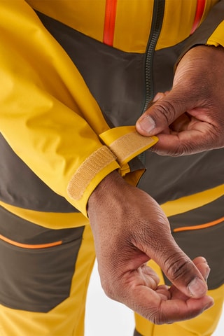 Parka con cappuccio - Giallo