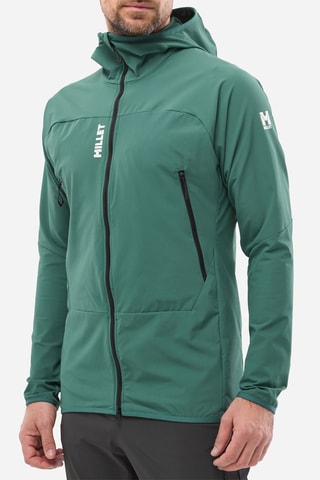 Felpa con cappuccio Fusion XCS - Verde