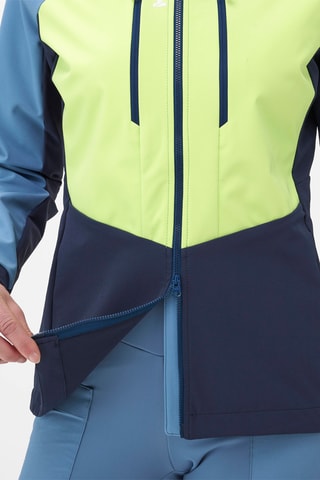 Giacca con cappuccio White Shield - Navy e verde