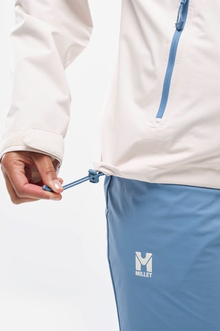 Giacca con cappuccio Fitz Roy - Bianco e azzurro