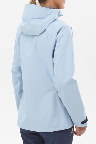 Giacca con cappuccio Kamet - Celeste