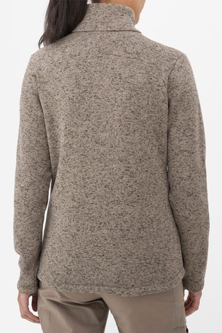 Giacca in pile Tribeni - Grigio melange