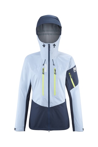 Giacca con cappuccio White - Blu