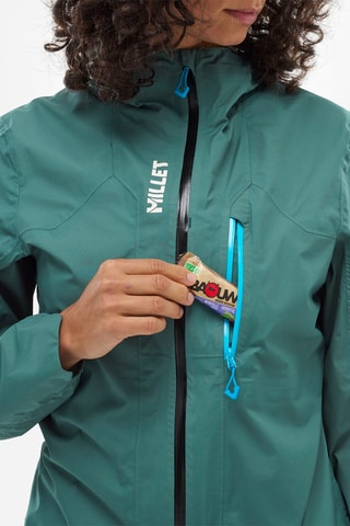 Giacca da trekking con cappuccio Wanaka - Verde 