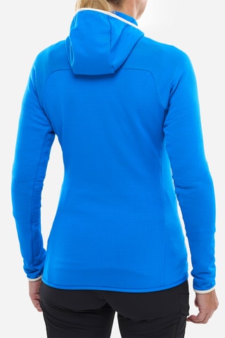 Giacca in pile Fusion Grid - Blu elettrico