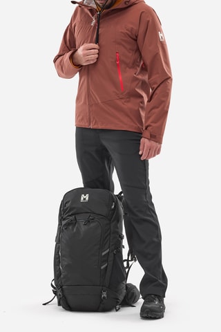 Giacca con cappuccio Fitz Roy - Rosso mattone