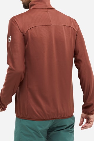 Giacca in pile Lokka - Rosso mattone