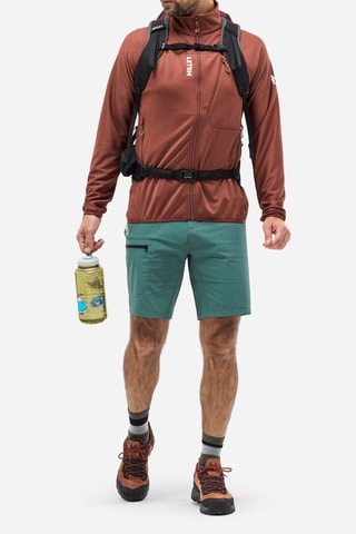 Giacca in pile Lokka - Rosso mattone