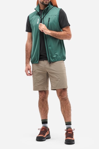 Gilet in pile Lokka - Verde 