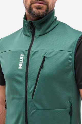 Gilet in pile Lokka - Verde 