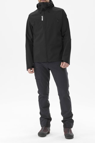 Giacca Softshell con cappuccio Absolute Shield - Nero