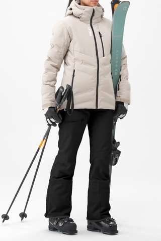 Pantaloni da sci a vita alta Monashee - nero