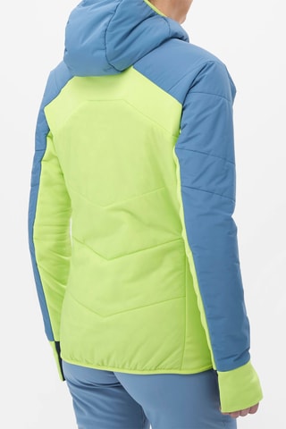 Piumino con cappuccio - Azzurro