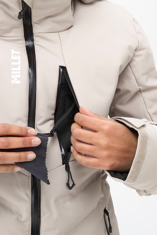 Piumino da sci Monashee - Beige