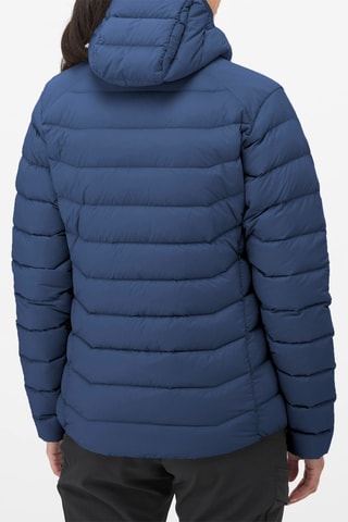 Piumino con cappuccio Evole 700 Hd - Navy