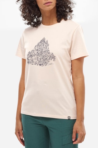 T-shirt in cotone bio Cimaï - Ecrù