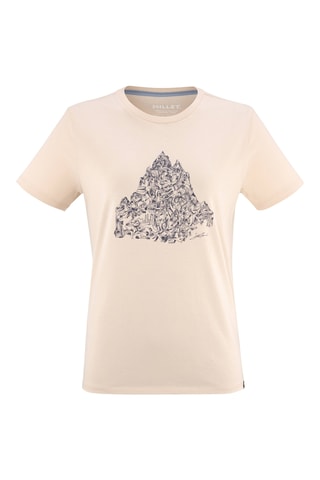 T-shirt in cotone bio Cimaï - Ecrù