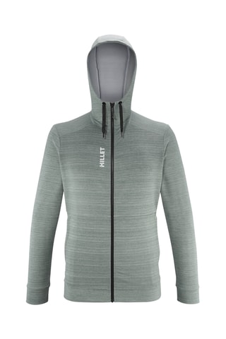 Felpa in pile Cimaï - Grigio melange