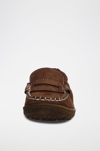 Mocassins en nubuck - Marron