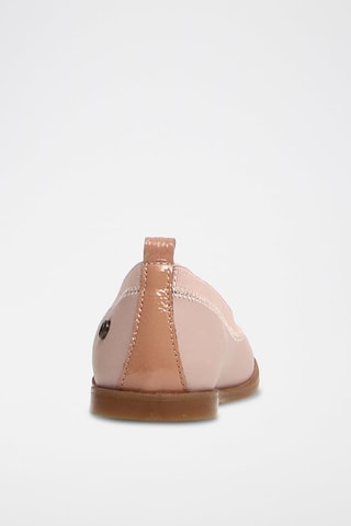 Leren Ballerina's Roze