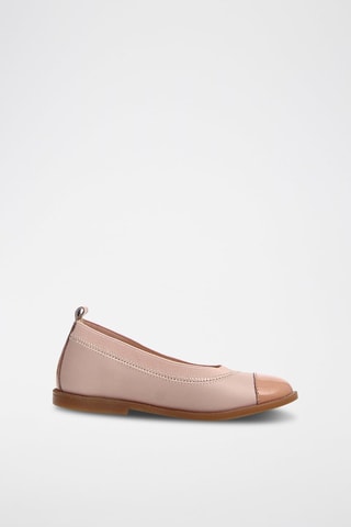 Leren Ballerina's Roze