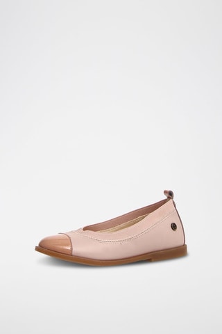 Leren Ballerina's Roze