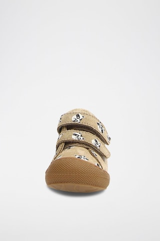 Sneakers montantes en nubuck - Taupe