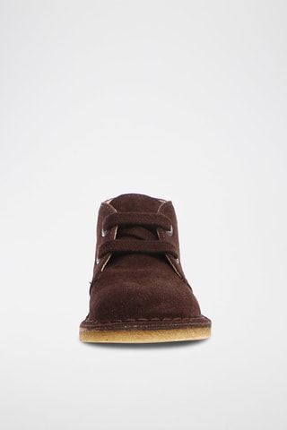 Nubuck Enkellaarzen - Bruin