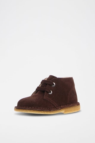 Nubuck Enkellaarzen - Bruin