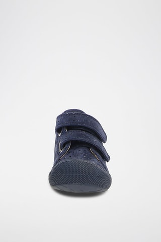 Bottines en nubuck Cocoon - Bleu marine