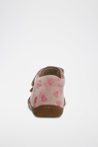 Bottines en nubuck Cocoon - Rose