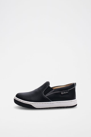 Slip-on en cuir - Noir