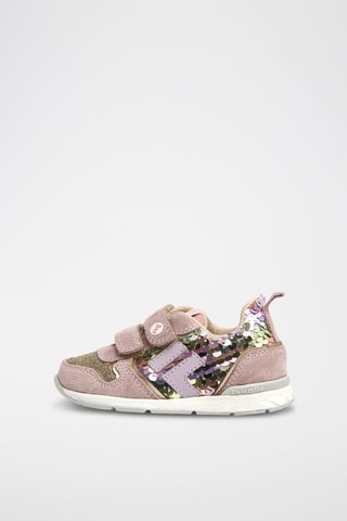 Baskets en cuir - Rose