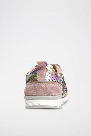 Baskets en cuir - Rose