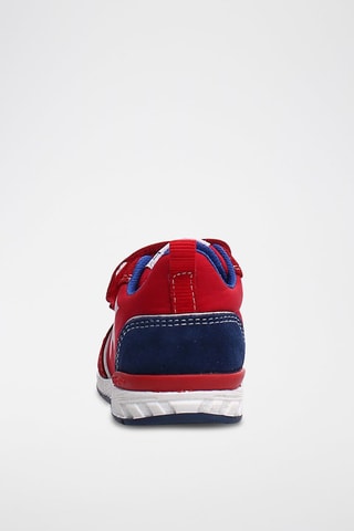 Kalfsleren Sneakers Rood