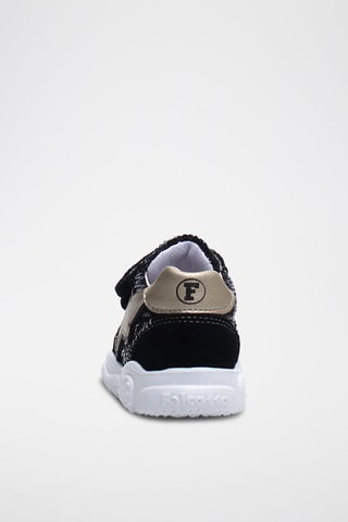 Leren Sneakers -Zwart