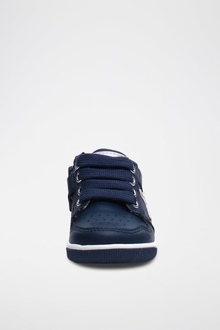 Baskets en cuir - Bleu