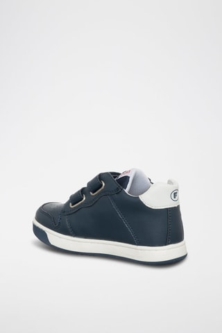 Baskets en cuir - Bleu