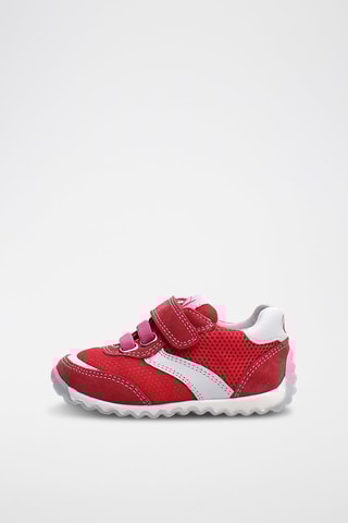 Baskets en cuir - Rouge