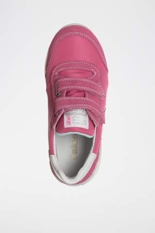 Baskets montantes en cuir - Fuchsia