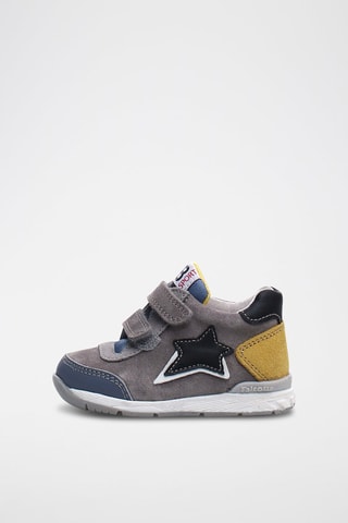 Leren Sneakers - Grijs