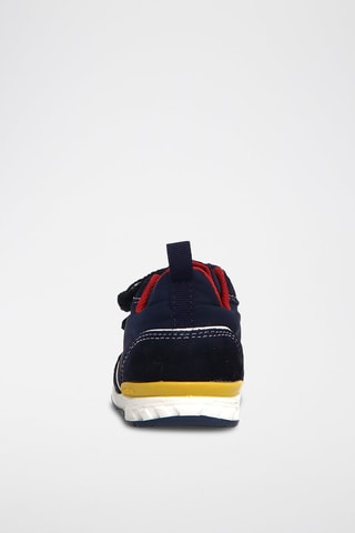 Nubuck Sneakers - Marineblauw