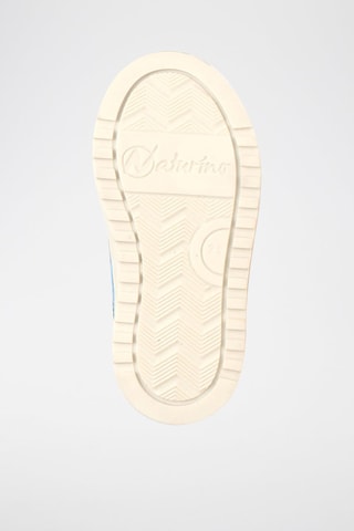 Leren Sneakers Ceonia - Ecru en Blauw