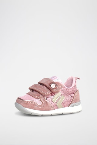 Baskets en cuir Hack - Vieux rose et rose