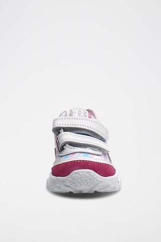 Baskets - Fuchsia et blanc