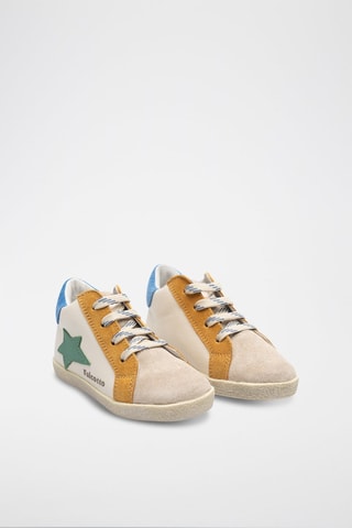Baskets en nubuck - 
Beige