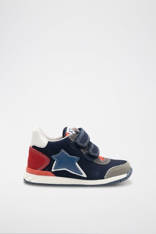 Baskets en cuir - 
Bleu