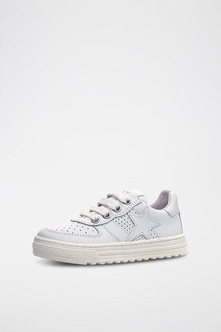 Kalfsleren Sneakers Wit