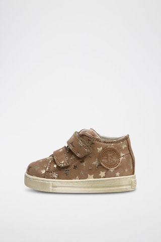 Baskets en nubuck - Marron