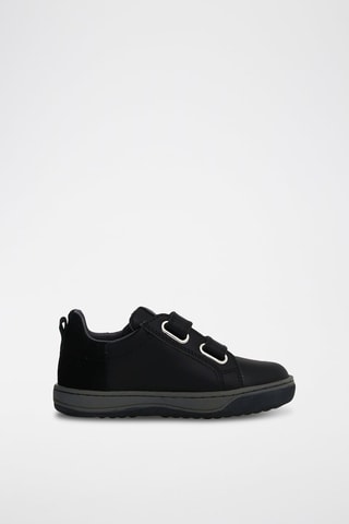 Zapatillas de piel bovina Caleb - Negro